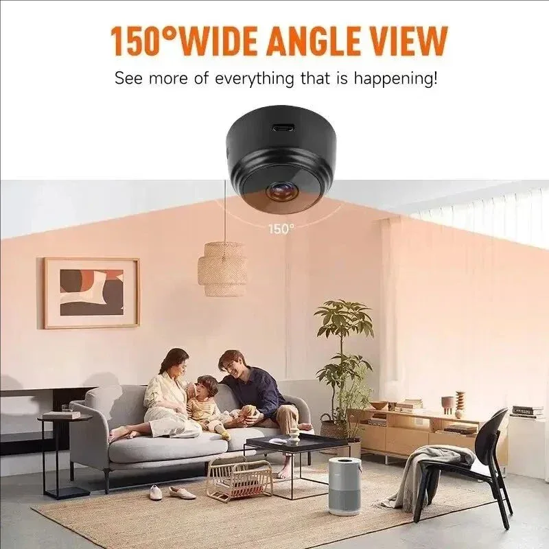 Wireless WiFi Camera A9 Mini Video Recorder Camera Security Monitoring Camera Intelligent Home Security For Infants