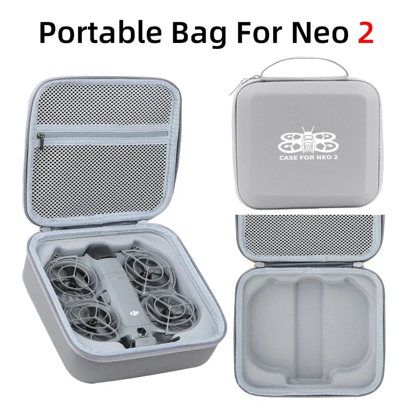 Carrying Shockproof Case For DJI NEO 2 Case Portable Storage Bag For DJI Neo 2 Drone Remote Accessories