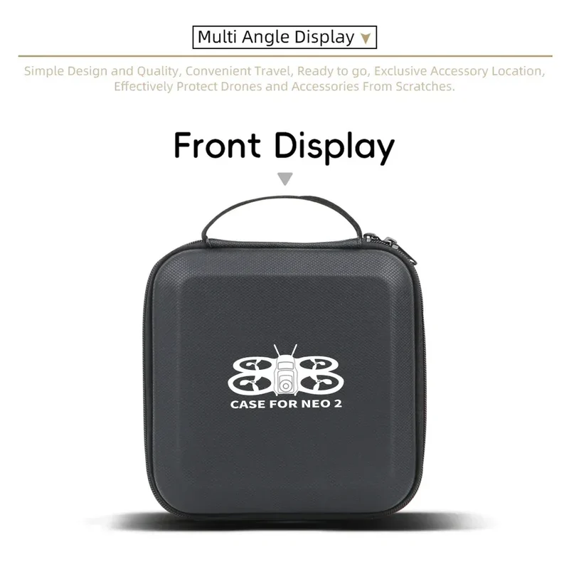 Carrying Shockproof Case For DJI NEO 2 Case Portable Storage Bag For DJI Neo 2 Drone Remote Accessories