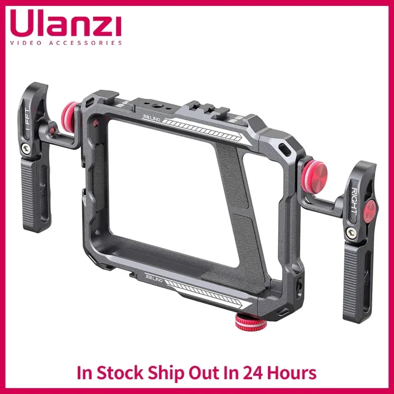 Ulanzi Lino Cage for iPhone 16 15 14 13 X XR XS Max Mini/Pro/Pro Max Smartphone Handle Grip Phone Smartphone Vlog Video