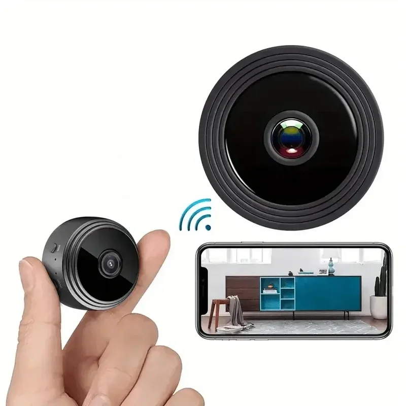 1/4pcs Mini Wireless Camera WiFi Hidden Camera Motion Detection, And Home Security for Indoor Outdoor Pet Monitoring USB Powered