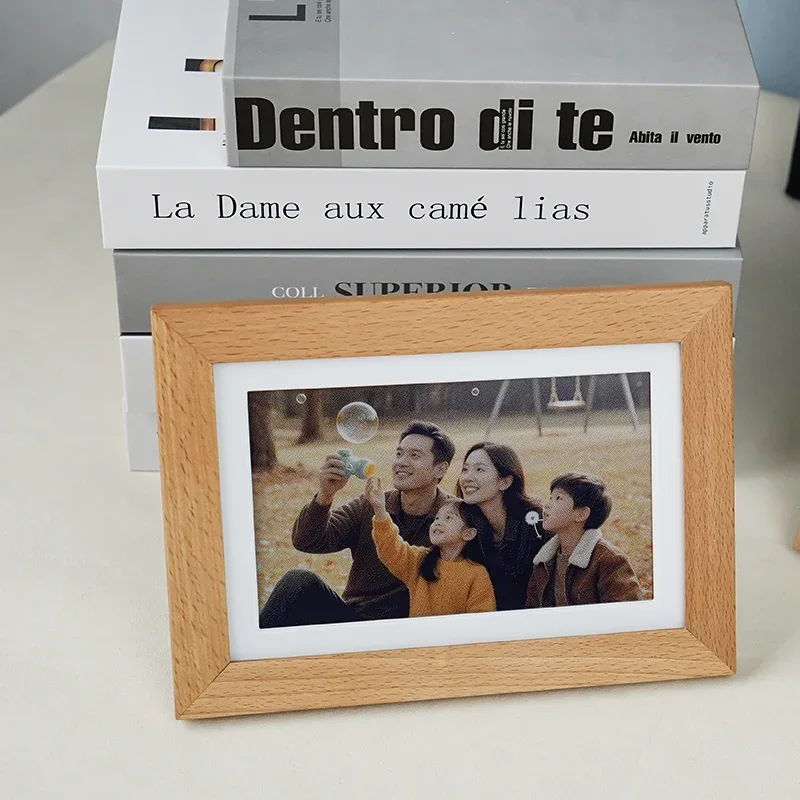 Bigme F7 E-ink Digital Picture Frame, 7.3-inch paper-like digital photo frame support WIFI, 1300mAh battery ultra-long standby