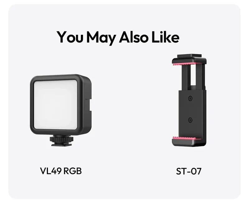 Ulanzi MT88 ClipMate Tripod Backpack Clip Selfie Stick Mode Extendable Tripod Mode Travel Photography Livestreaming Vlog Shots