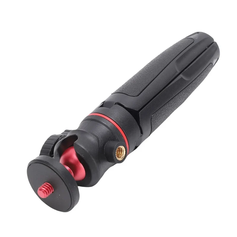 Desktop Camera Tripod with 360 Degree Rotating Ball Head Extendable Portable Selfie Stick Tripod for Smartphone Action Cameras