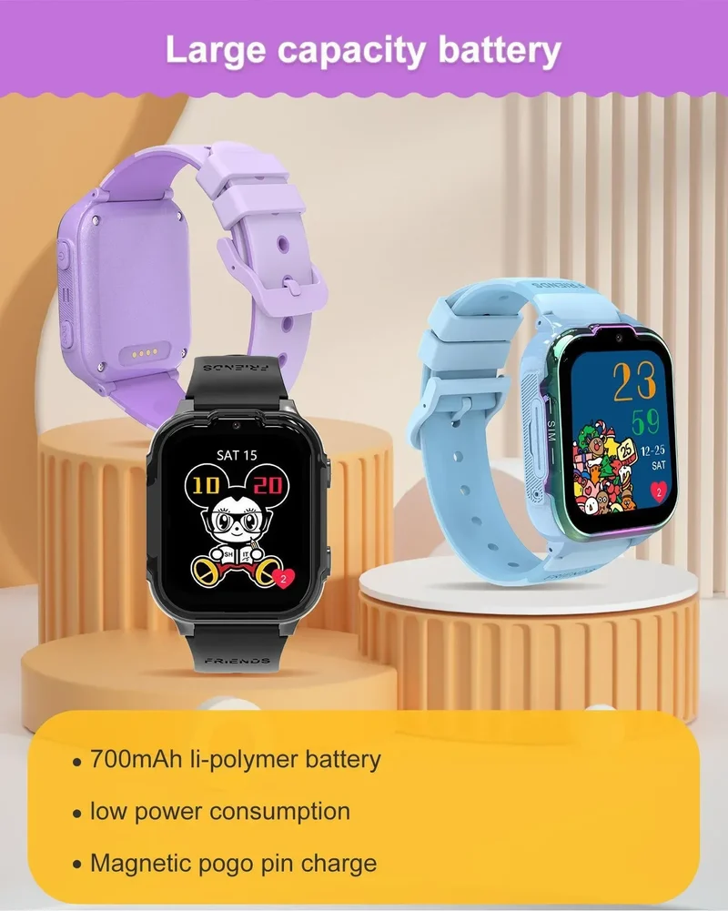 Full Netcom DH20 Children's Smart Watch 4G Video Call Positioning Card Student Phone Watch