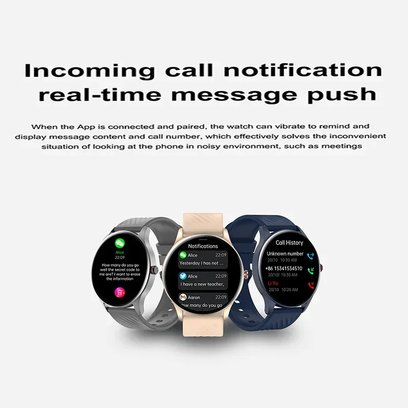 New Health Smart Watch ECG Heart Rate Blood Oxygen Blood Pressure Monitoring Bluetooth Call GPS Movement Trajectory Smartwatches