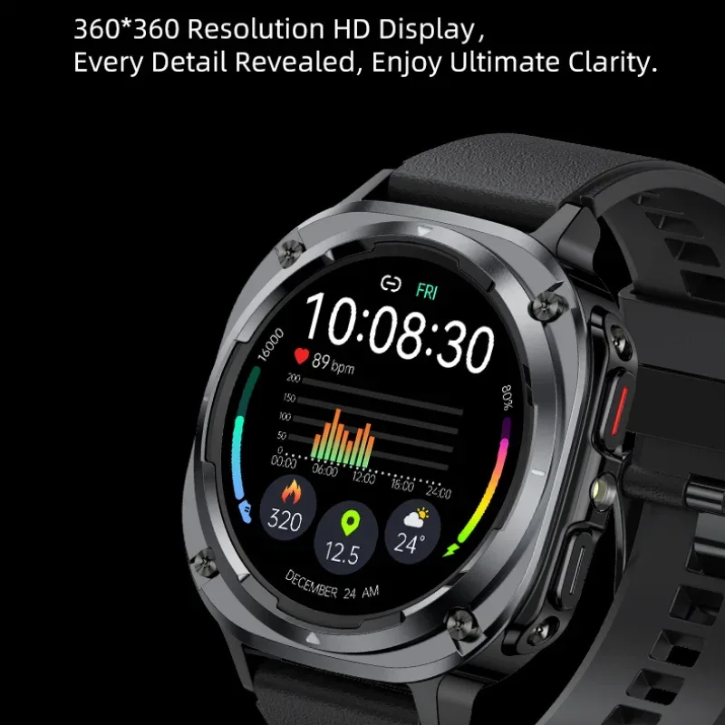BWSMRIG New Men Smart Watch IP68 Waterproof Bluetooth call Heart Rate Sleep Monitoring Sport Fitness Smartwatch for Android IOS