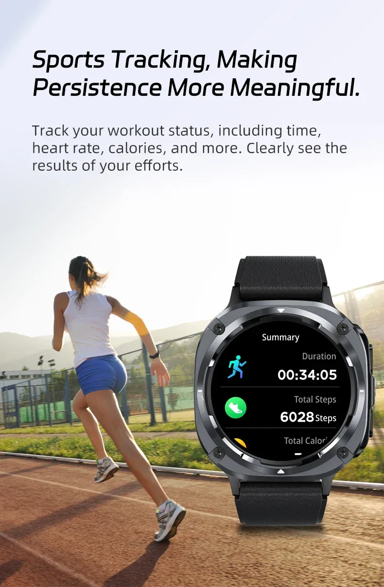 BWSMRIG New Men Smart Watch IP68 Waterproof Bluetooth call Heart Rate Sleep Monitoring Sport Fitness Smartwatch for Android IOS