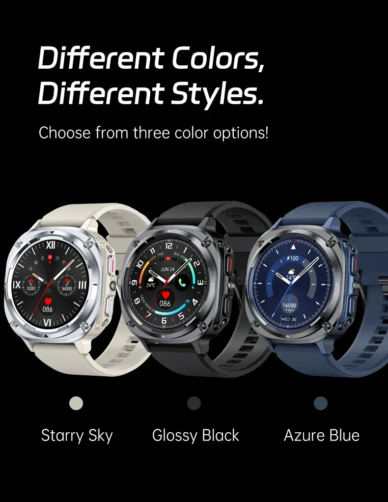 BWSMRIG New Men Smart Watch IP68 Waterproof Bluetooth call Heart Rate Sleep Monitoring Sport Fitness Smartwatch for Android IOS