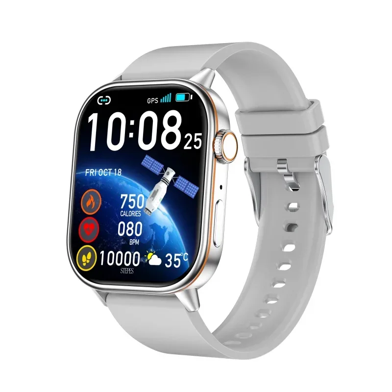 BWSMRIG New Men Smart Watch IP68 Waterproof Bluetooth call Heart Rate Sleep Monitoring Sport Fitness Smartwatch for Android IOS
