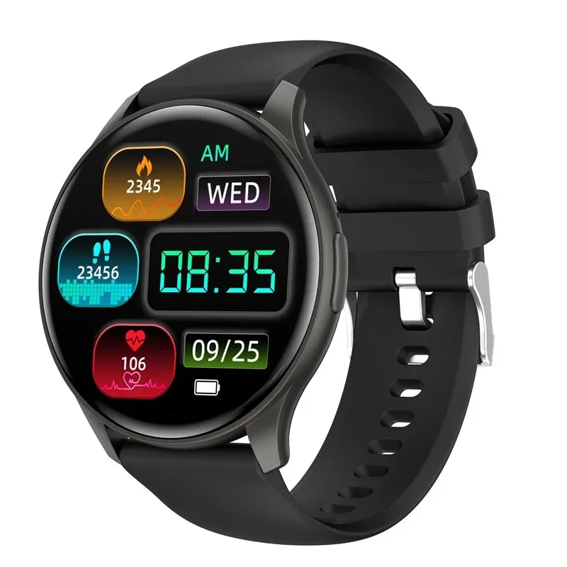 BWSMRIG New Men Smart Watch IP68 Waterproof Bluetooth call Heart Rate Sleep Monitoring Sport Fitness Smartwatch for Android IOS