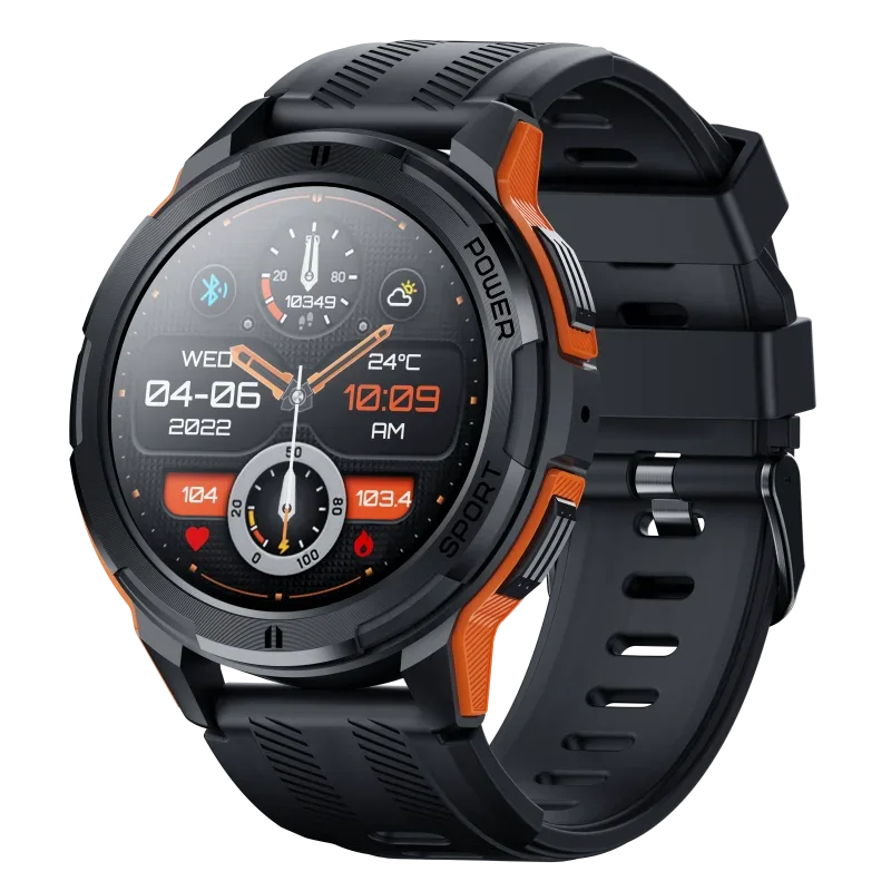 BWSMRIG New Men Smart Watch IP68 Waterproof Bluetooth call Heart Rate Sleep Monitoring Sport Fitness Smartwatch for Android IOS