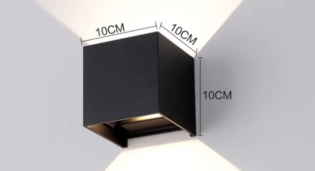 6W 12W LED Wall Light Outdoor Waterproof IP65 Porch Garden Wall Lamp Sconce Balcony Terrace Decoration Lighting Lamp