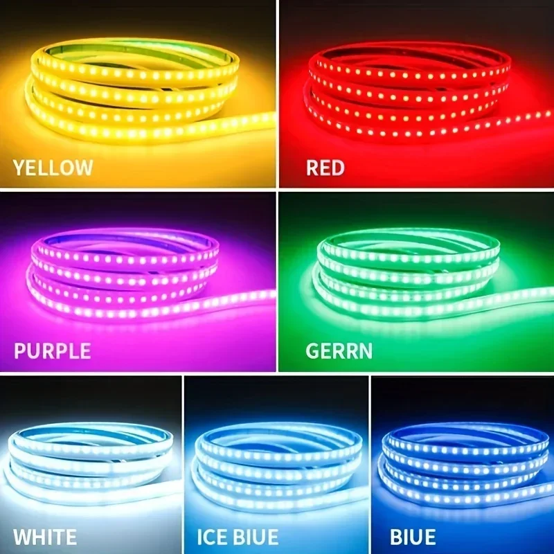 LED Daytime Running Light Starting Car Hood Door Decorative Lights DRL Auto Engine Hood Guide Decorative Ambient Lamp 12V
