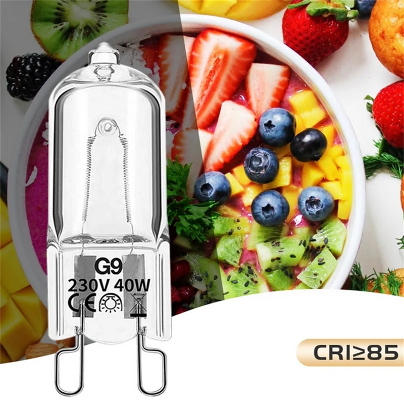 10PCS G9 220V 20W 25W 40W LED Lamp Bulbs Inserted Beads Crystal Lamp Halogen Bulb Eco Halogen Light Bulbs Capsule Wholesale