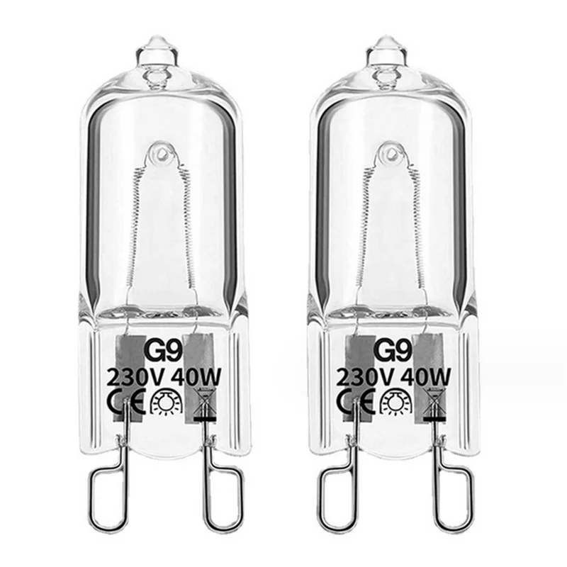 10PCS G9 220V 20W 25W 40W LED Lamp Bulbs Inserted Beads Crystal Lamp Halogen Bulb Eco Halogen Light Bulbs Capsule Wholesale
