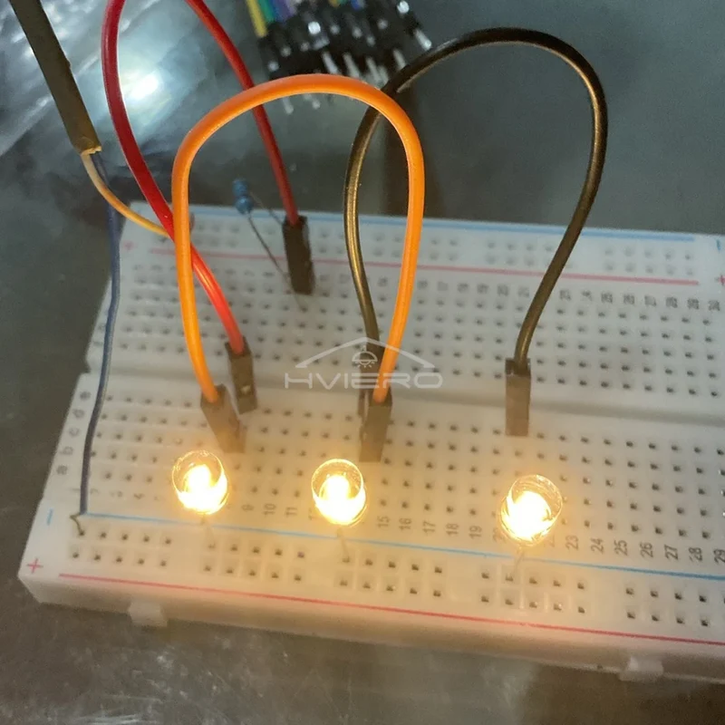 100pcs F3 3mm Flat Led Ultra Bright Diodes Wide Angle Light Emitting Bulbs Signage Decoration Advertising Lamp Ambient Building