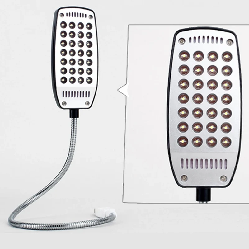 MeeToo 28LEDs reading lamp LED USB Book light Ultra Bright Flexible 4 Colors for Laptop Notebook PC Computer 1Pcs New Arrival