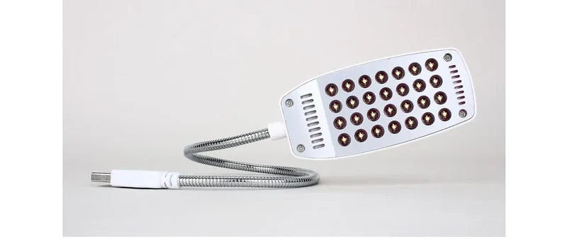 MeeToo 28LEDs reading lamp LED USB Book light Ultra Bright Flexible 4 Colors for Laptop Notebook PC Computer 1Pcs New Arrival