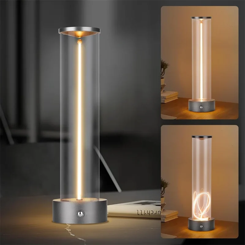 Magnetic LED Table Lamp Touch Control Cordless Night Lamp USB Rechargeable Desk lamp For Bedroom Ambient Night Lights led