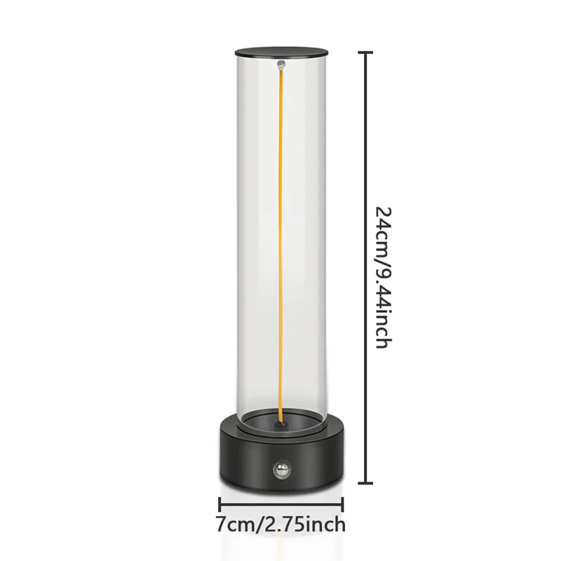 Magnetic LED Table Lamp Touch Control Cordless Night Lamp USB Rechargeable Desk lamp For Bedroom Ambient Night Lights led