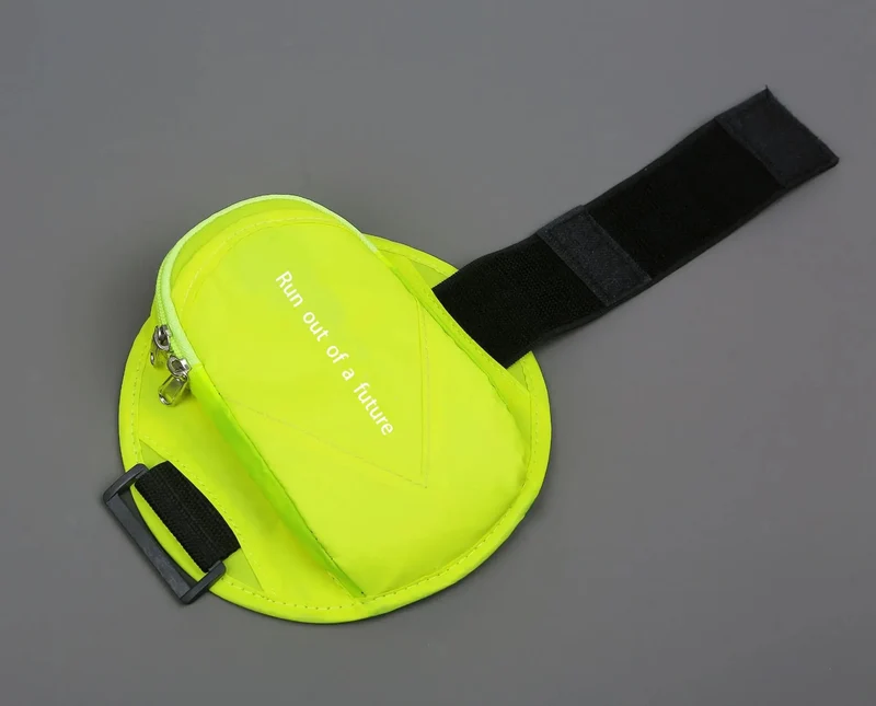 Outdoor Sports Running Fitness Mobile Phone Arm Bag Night Running Reflective Safety Wrist Bag Men and Women 6.5-Inch