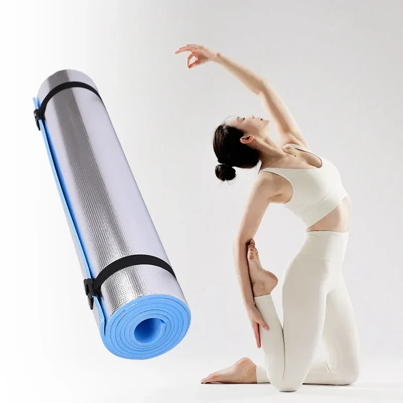 6-10mm Thick EVA Yoga Mat Moisture-proof Outdoor Non-Slip Durable Camping Picnic Mat Exercise Gym Fitness Workout Yoga Mat