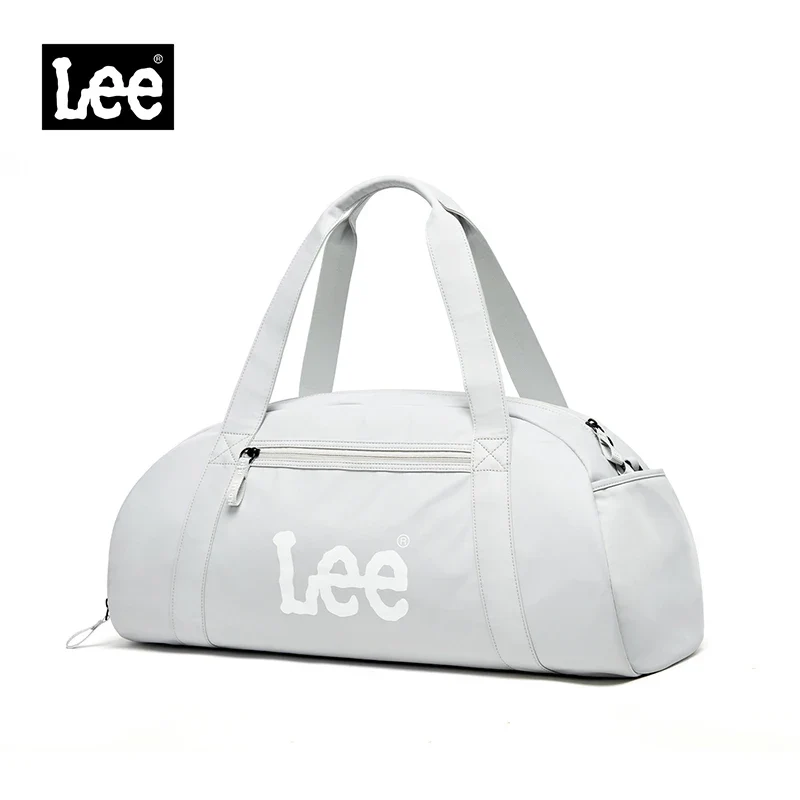 LEE Waterproof Sports Fitness Gym Bag Women Men Large Capacity Yoga Shoe Compartment Dry Pocket Luggage Travel Bag