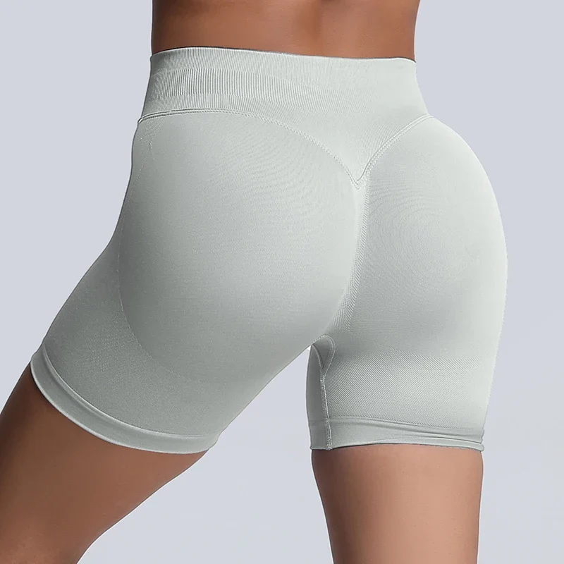 Impact Shorts Women High Waist Hip Lifting Yoga Short Fitness Seamless Elastic Workout Wear Woman Yoga Shorts Gym Female