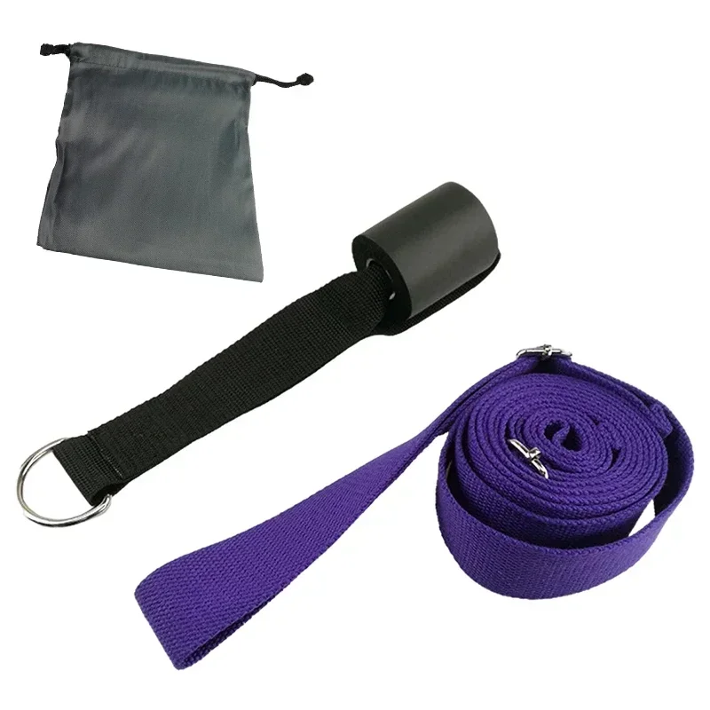 3M Door Flexibility Stretching Yoga Stretch Strap Leg Stretcher Strap D-Ring Belt Dance Gymnastics Resistance Fitness Gym Bands