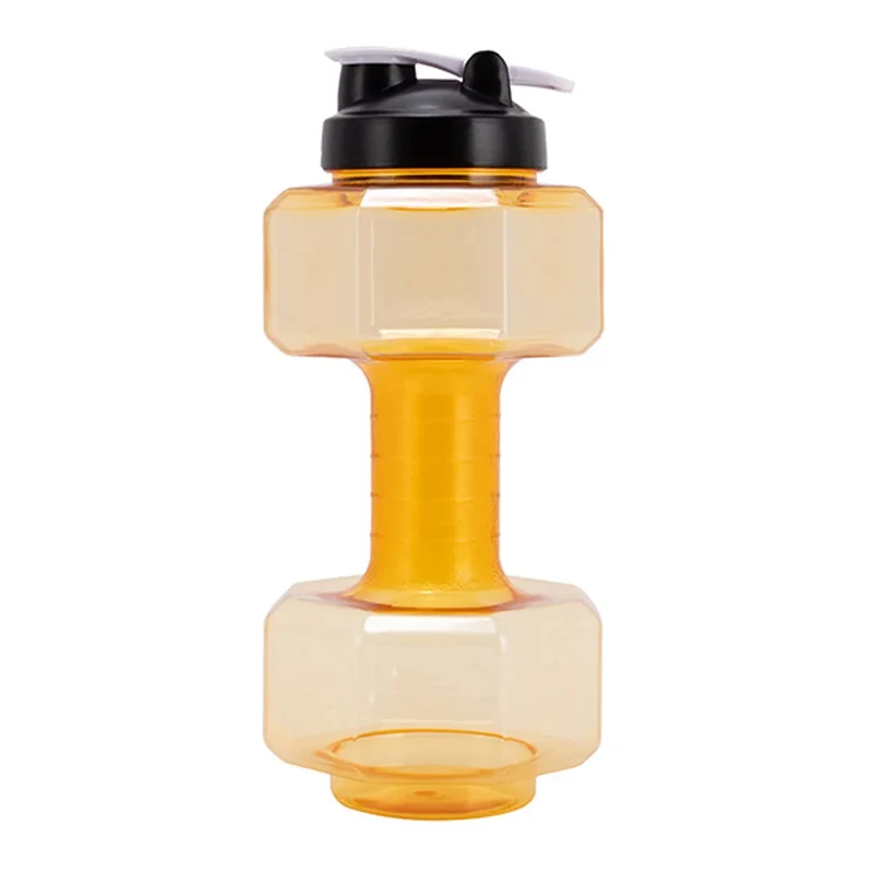 2.6L Sports Dumbbell Shaped Kettle Sport Water Bottle Outdoor Indoor Fitness Cycling Water Bottle Camping Cold Water Bottle