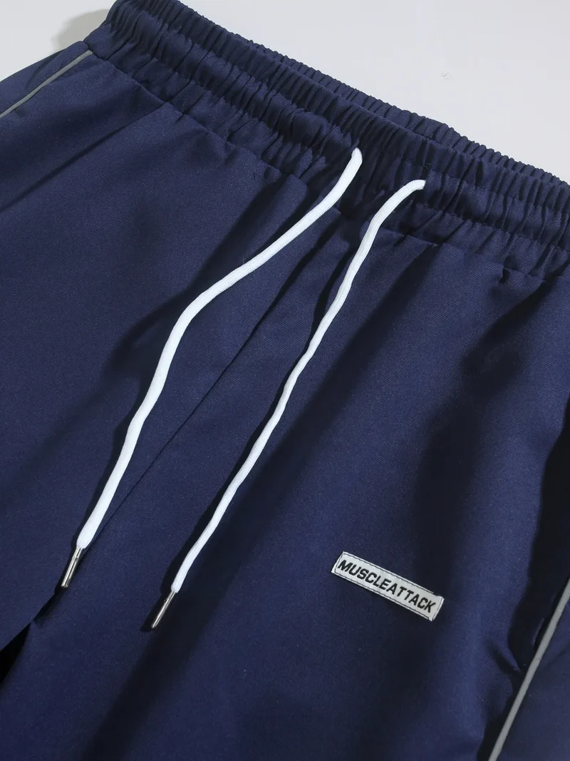 New men's woven pants Urban Men's Style Men's Sport and Casual Pants (Suitable for sports and fitness)