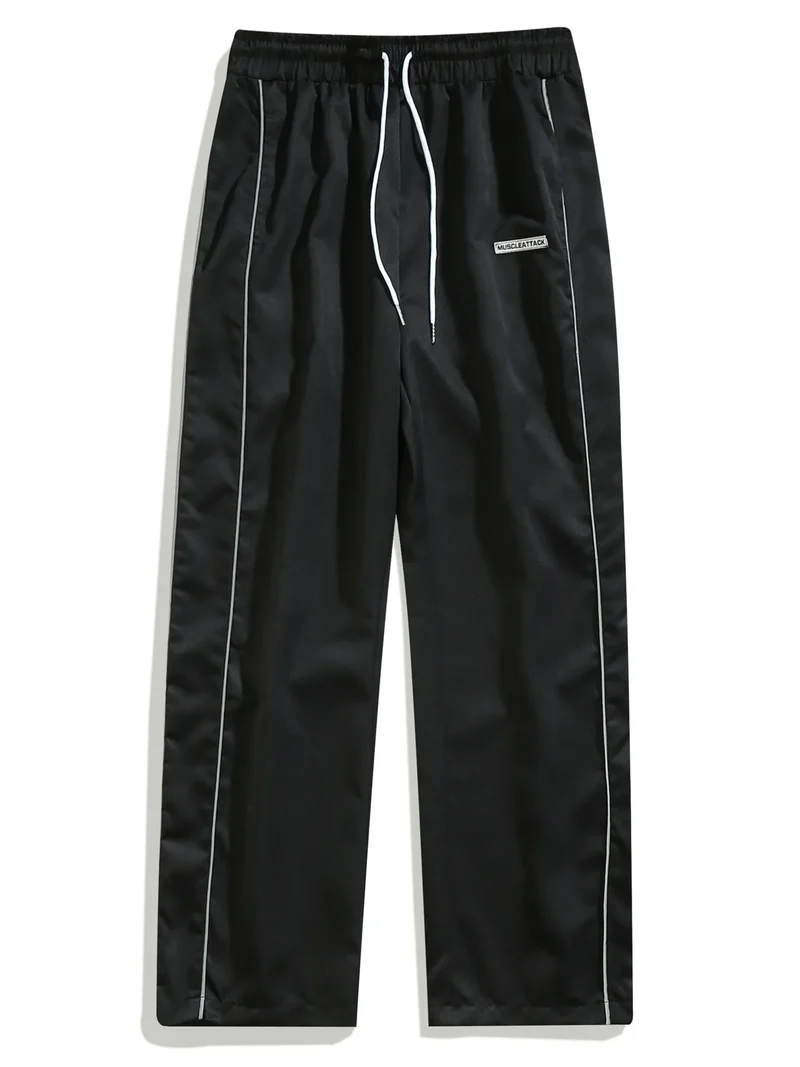 New men's woven pants Urban Men's Style Men's Sport and Casual Pants (Suitable for sports and fitness)