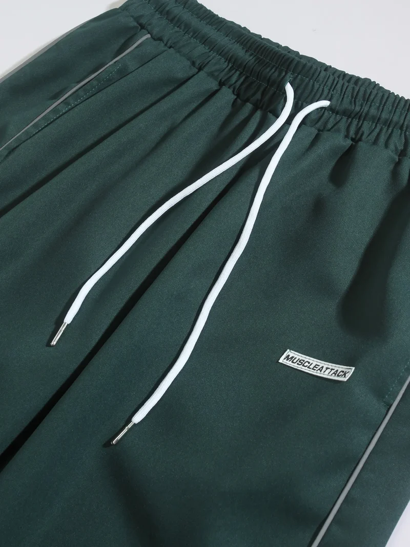 New men's woven pants Urban Men's Style Men's Sport and Casual Pants (Suitable for sports and fitness)