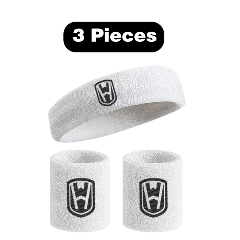 WOSWEIR-Cotton Athletic Headband Elastic Sweatbands Women Men Basketball Sports Gym Fitness Sweat Band Volleyball Tennis