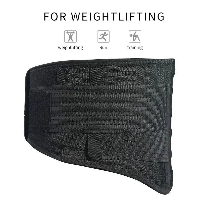 1PC GOUNOD Double Full Back Lumbar Support Belt Waist Orthopedic Corset Spine Decompression Waist Trainer Back Pain Relief