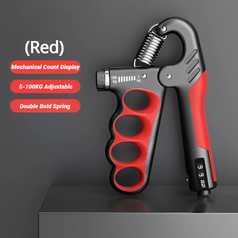 Grip dynamometer male arm strength training electronic counting five-finger exerciser 100kg fitness mechanical record