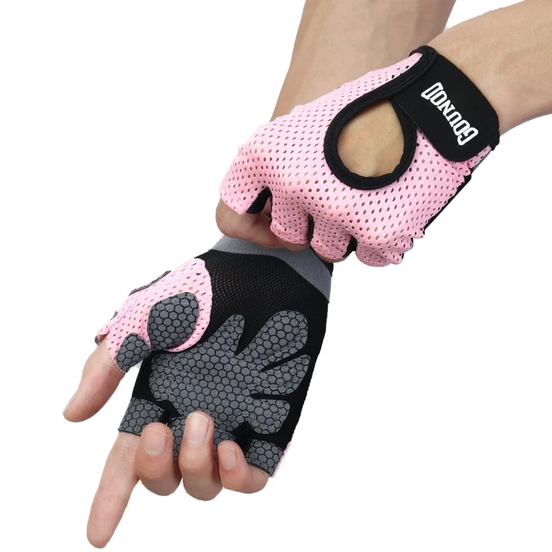 1Pair Workout Gloves Weight Lifting Gloves Palm Support Protection for Men Women,Exercise Gloves Sports for Training,Fitness,Gym