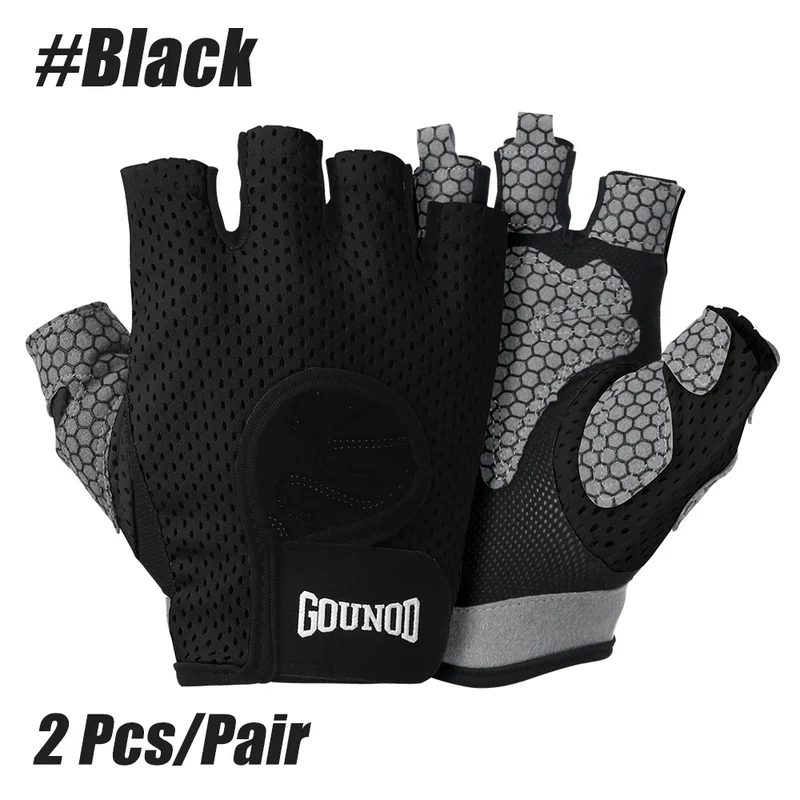 1Pair Workout Gloves Weight Lifting Gloves Palm Support Protection for Men Women,Exercise Gloves Sports for Training,Fitness,Gym