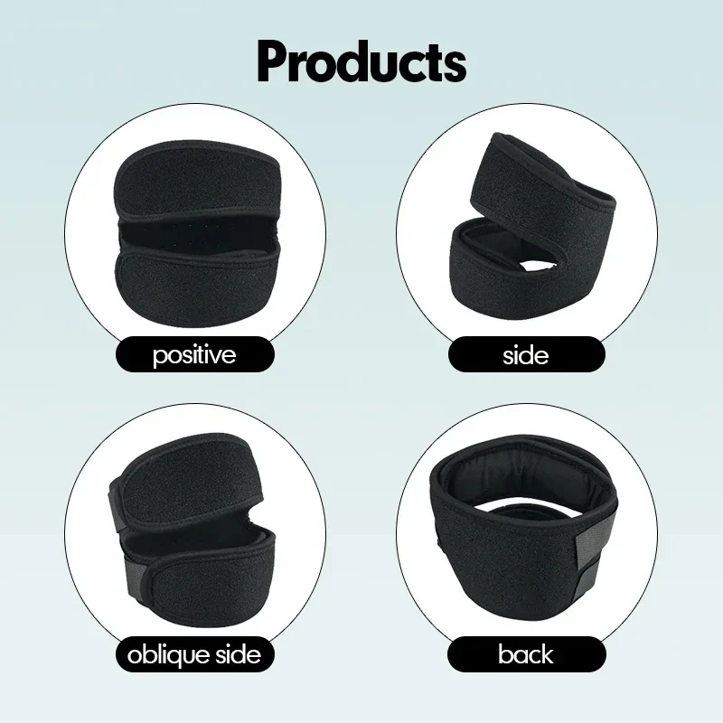1 PCS Adjustable Sports Knee Pad Patella Band Elastic Bandage Band Football Basketball Sports Knee Pad Fitness Sport Knee Brace