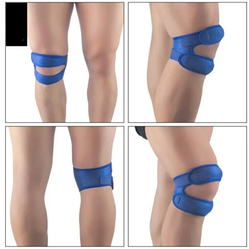 1 PCS Adjustable Sports Knee Pad Patella Band Elastic Bandage Band Football Basketball Sports Knee Pad Fitness Sport Knee Brace