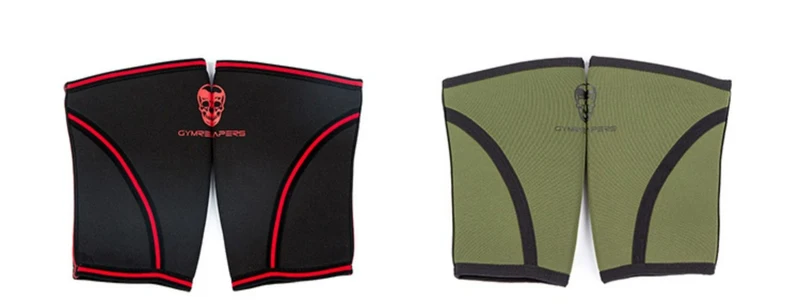 7mm Knee Pads Fitness Squatting Sports Protective Elasticity Hard Pulling Powerlifting Training Bodybuilding Knee Protector