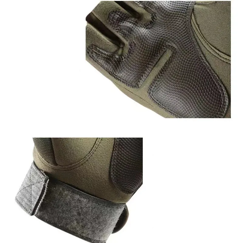 Outdoor Sports Motorcycle Full Fingure Fan Gloves Outdoor Tactical Gloves Cycling Gloves Sport Training Non-slip Fitness Gloves
