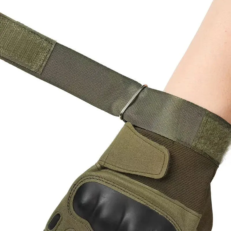 Outdoor Sports Motorcycle Full Fingure Fan Gloves Outdoor Tactical Gloves Cycling Gloves Sport Training Non-slip Fitness Gloves
