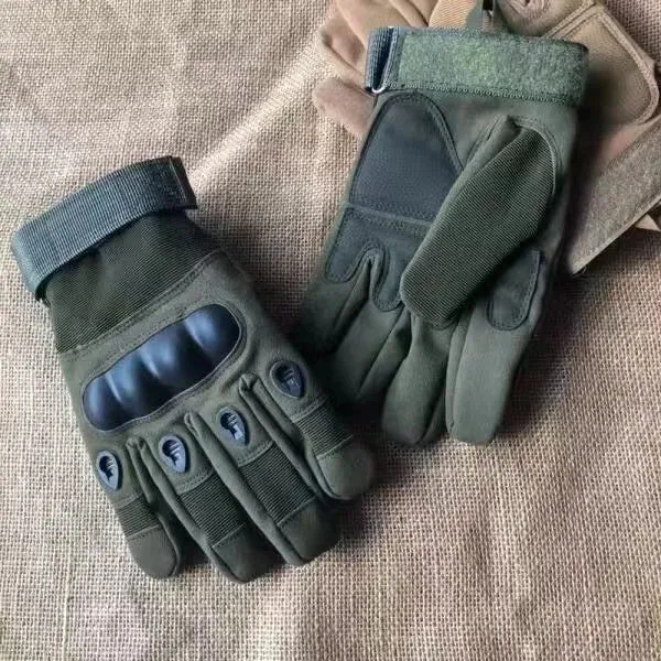 Outdoor Sports Motorcycle Full Fingure Fan Gloves Outdoor Tactical Gloves Cycling Gloves Sport Training Non-slip Fitness Gloves