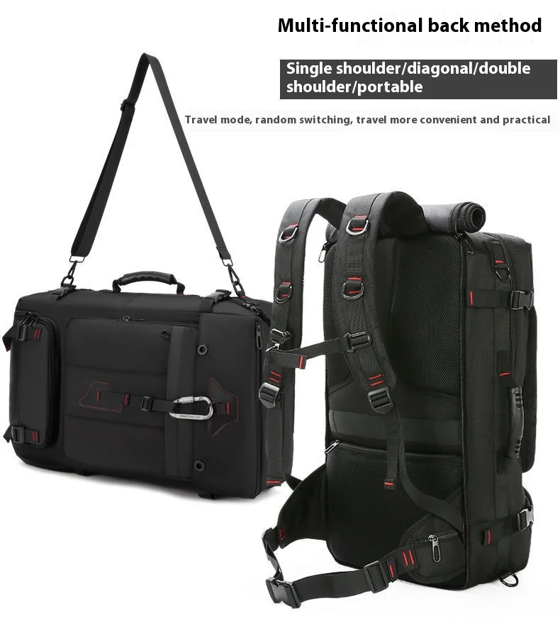 50L 70L Large Capacity Travel Backpack Luggage Sports Training Fitness Independent Shoes Storage Bag Laptop Bags