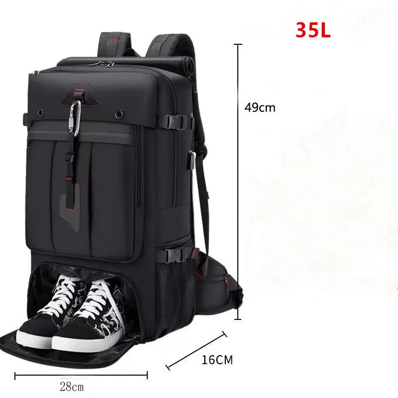 50L 70L Large Capacity Travel Backpack Luggage Sports Training Fitness Independent Shoes Storage Bag Laptop Bags