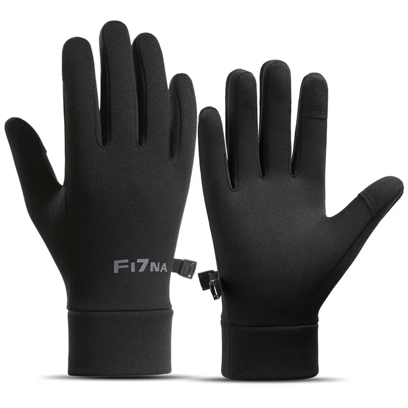GTUBIKE Autumn Winter Outdoor Cycling Gloves Gym Fitness Sports Running Warm Touch Screen Nonslip Gloves Motorcycle Gloves