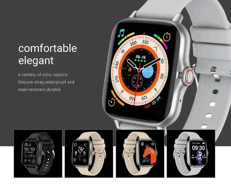 2024 Smart Watch Android Phone 1.44'' Inch Color Screen Bluetooth Call Blood Oxygen/Pressure Monitoring Smart Watch Women Men