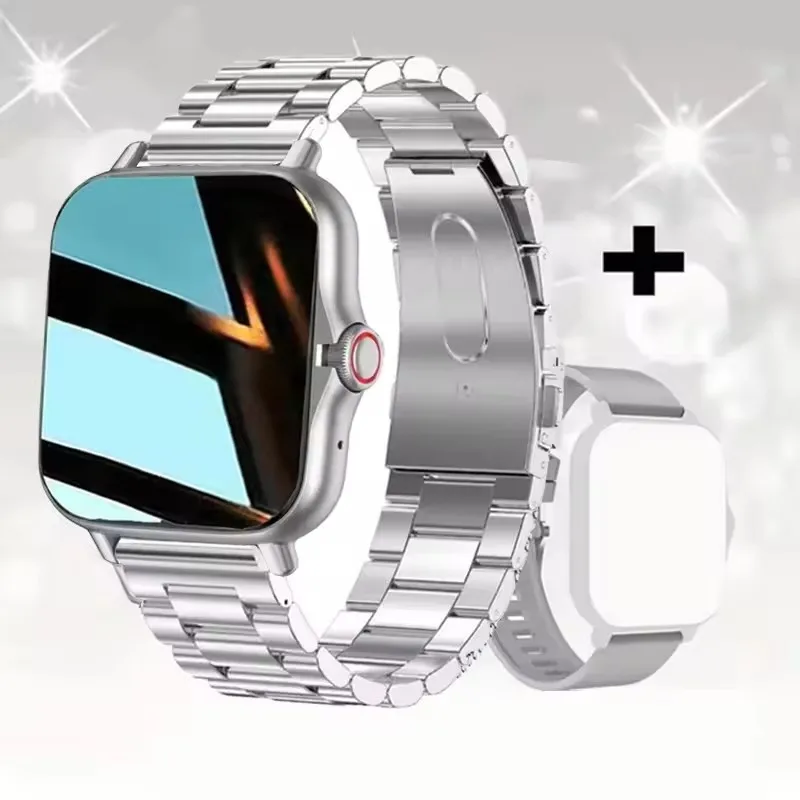 2024 Smart Watch Android Phone 1.44'' Inch Color Screen Bluetooth Call Blood Oxygen/Pressure Monitoring Smart Watch Women Men